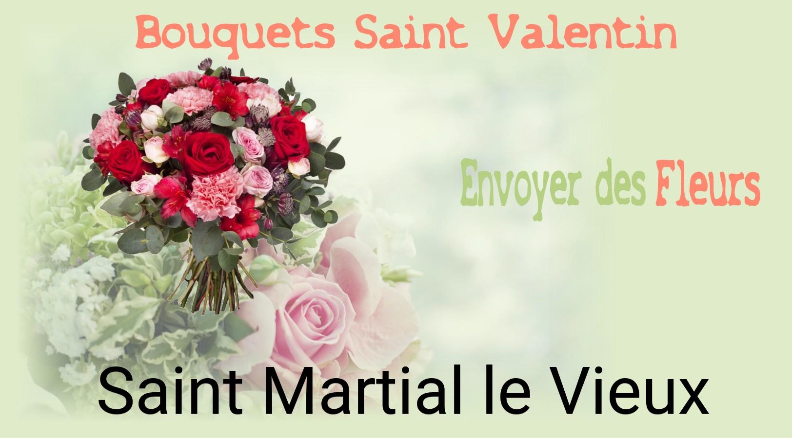 Roses de Saint-Valentin livrées à Saint-Martial-le-Vieux
